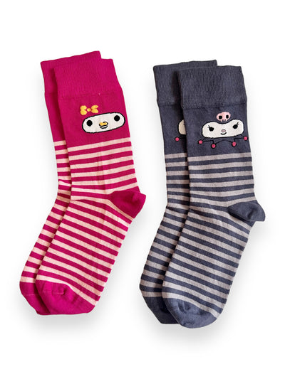 Kuromi & My Melody socks - PROBOXS
