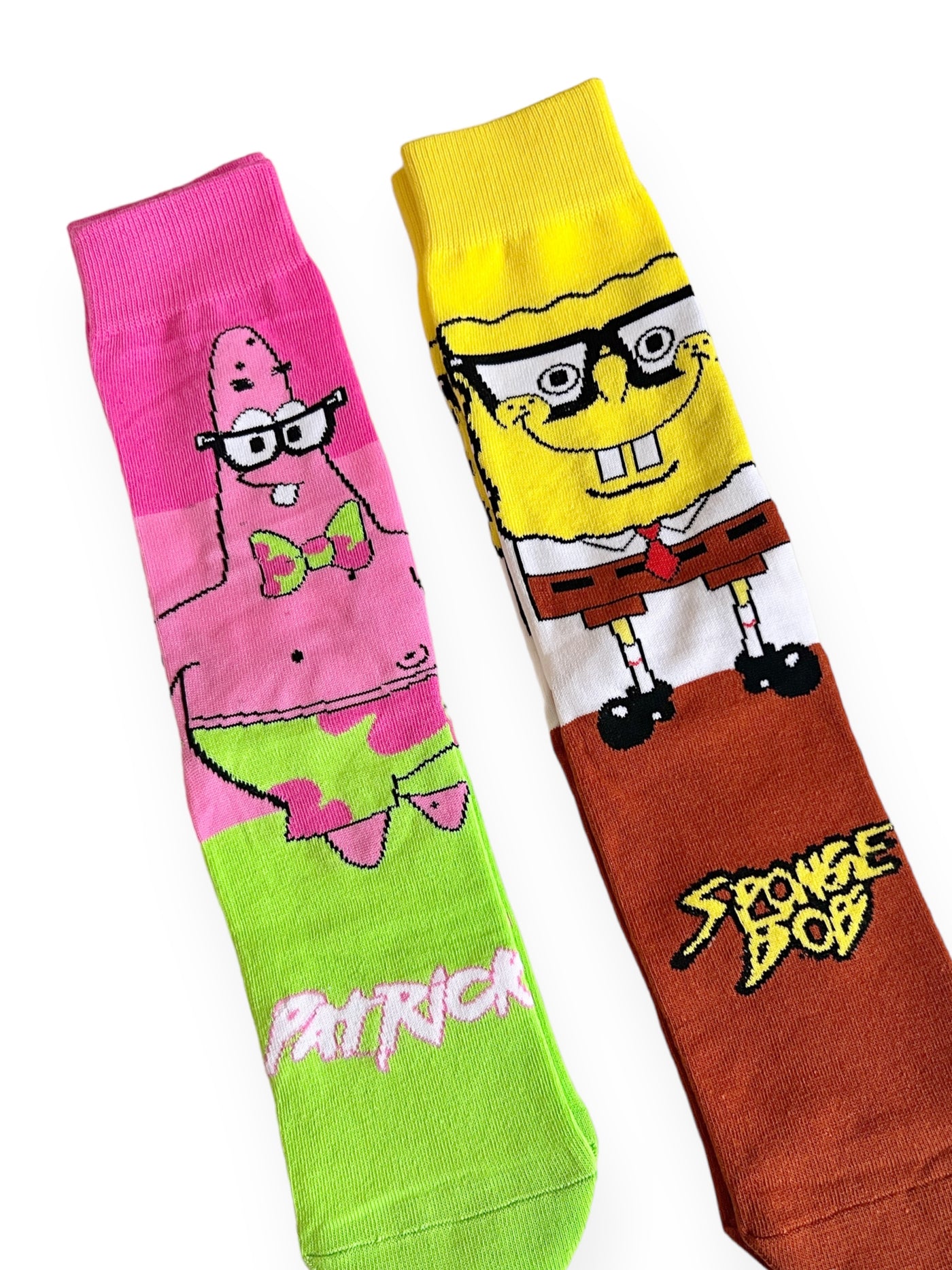 SpongeBob and Patrick star Socks - PROBOXS