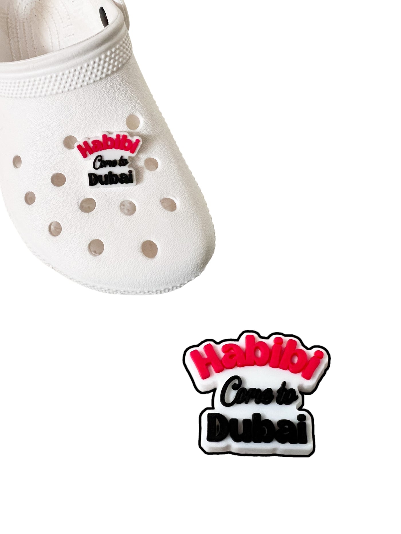 statement crocs charms