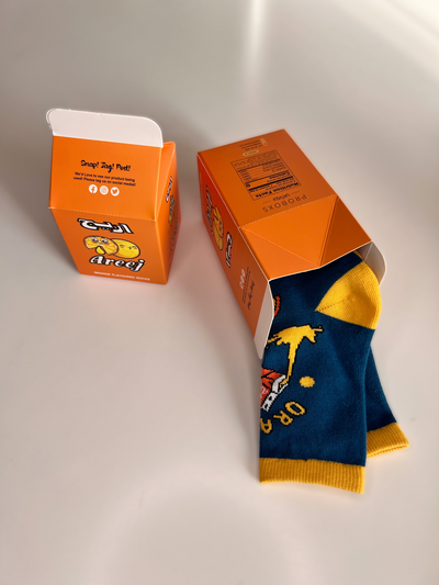Orange Flavoured Socks