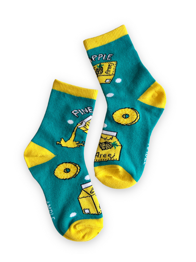 Pineapple Kids Socks
