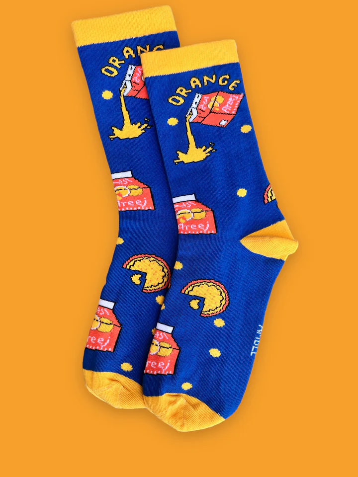 Areej Orange Flavored socks