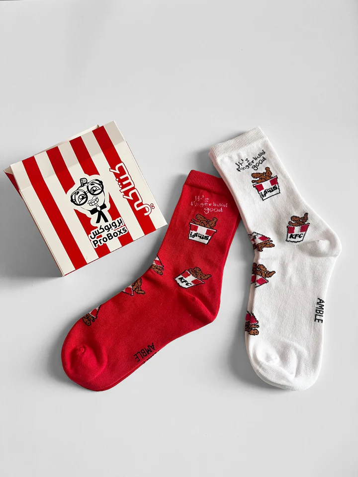 2 pcs KFC socks set