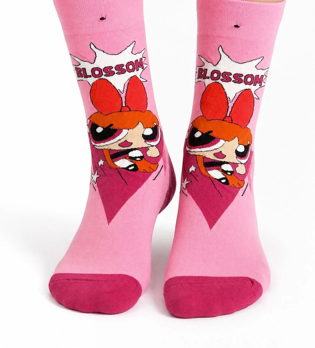Blossom Powerpuff Girls Socks