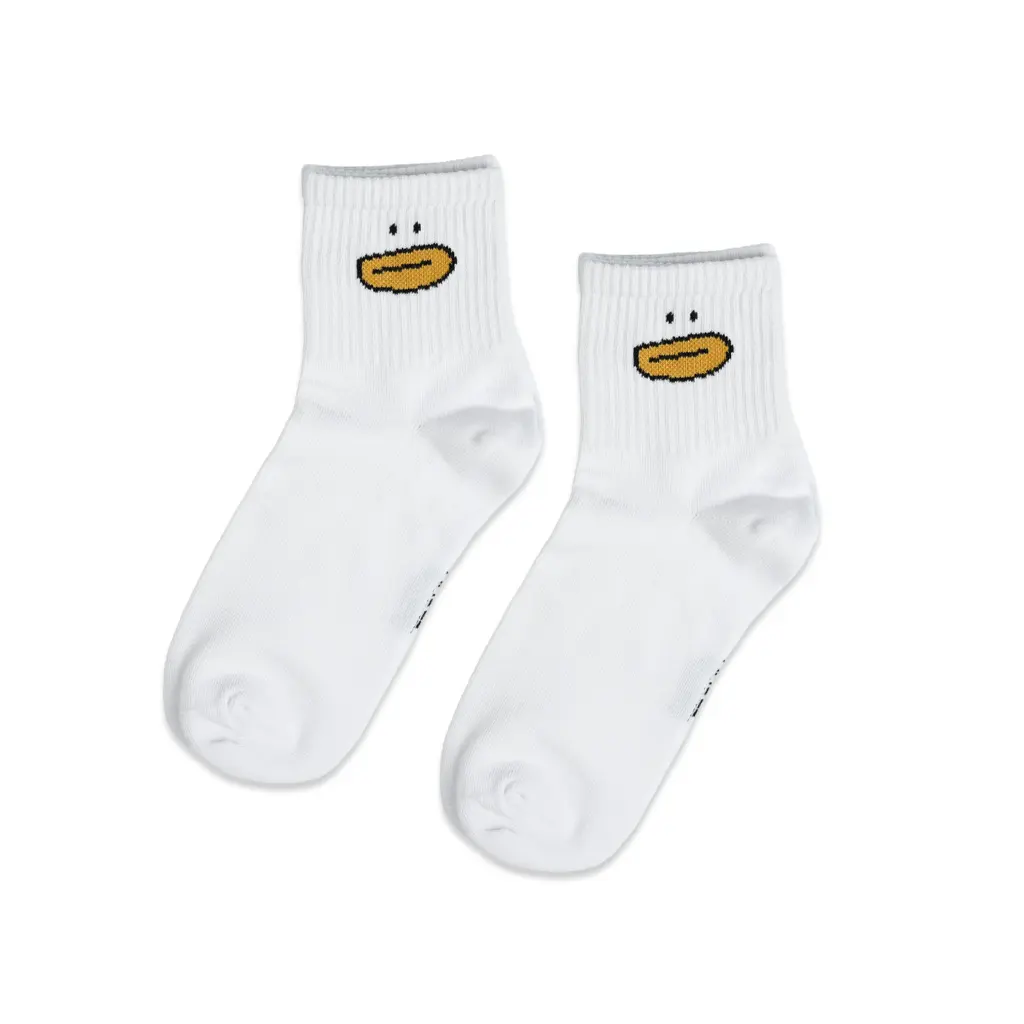 proboxs- 3 pcs white embroidery icon socks set 2 [sku soc-8] 4.webp