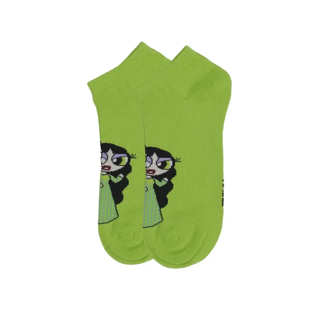 [P9] [P7] Emirati powerpuff girls socks 2 (pink) (Green)